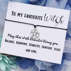 $2 MAKE A WISH JEWELRY CARD. NEW. $2 WITH ANY $10 ORDER OR MORE